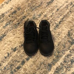 Boys Tumberland Black Boots